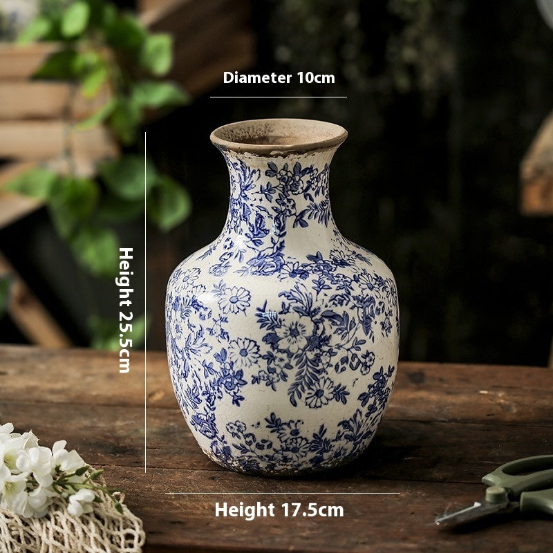 New Chinese Ceramic Vase Decoration Retro