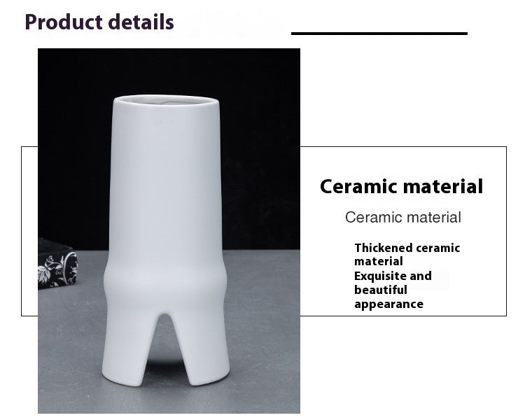 Fashion Modern Geometric Abstract Ceramic Vase