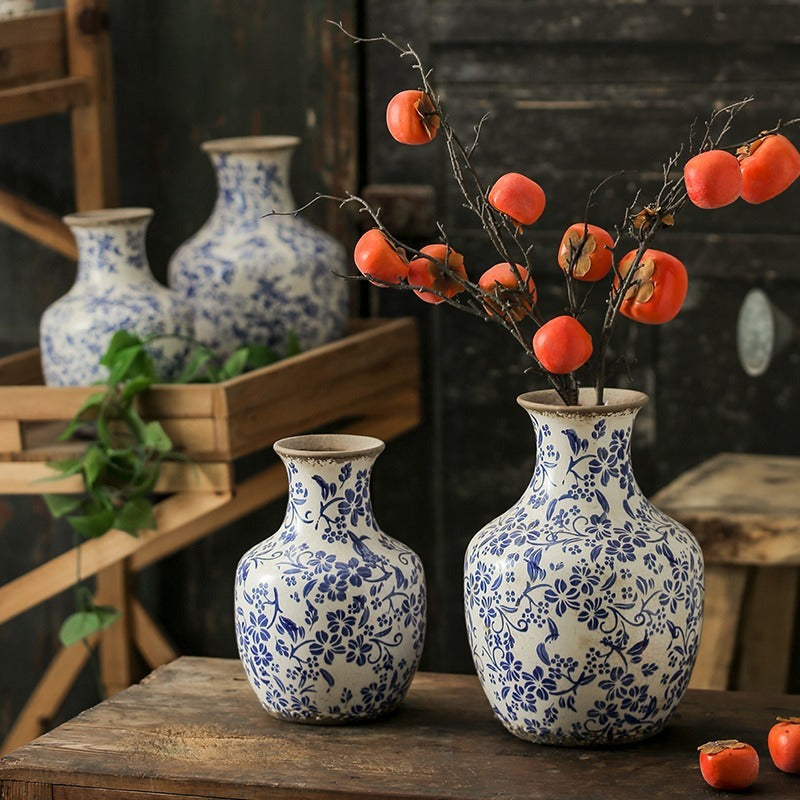 New Chinese Ceramic Vase Decoration Retro
