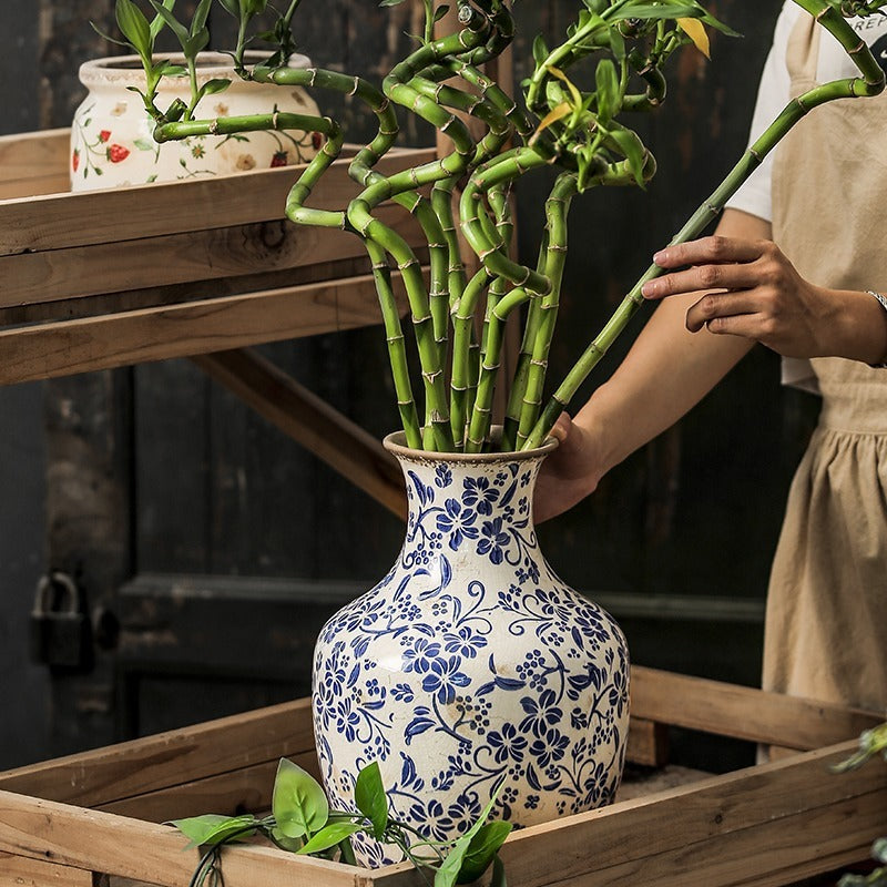 New Chinese Ceramic Vase Decoration Retro