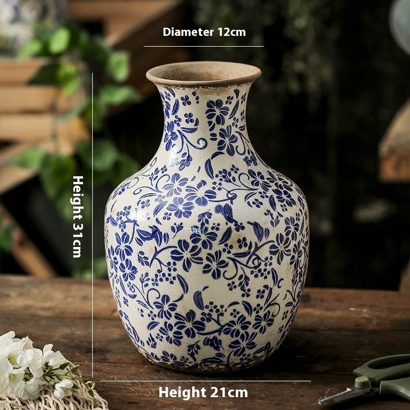 New Chinese Ceramic Vase Decoration Retro